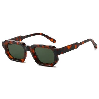 Fashion Blue Square Sunglasses For Women Men Retro Luxury Designer Clear Lens Sun Glasses Shades UV400 Eyeglasses