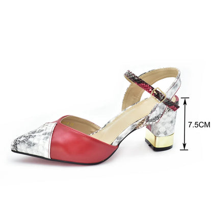 New Arrival Leopard Shoes and Bag Set  for Women Bride Shoes and Bag for Party Wedding Patent Leather Shoes for Women Sandals
