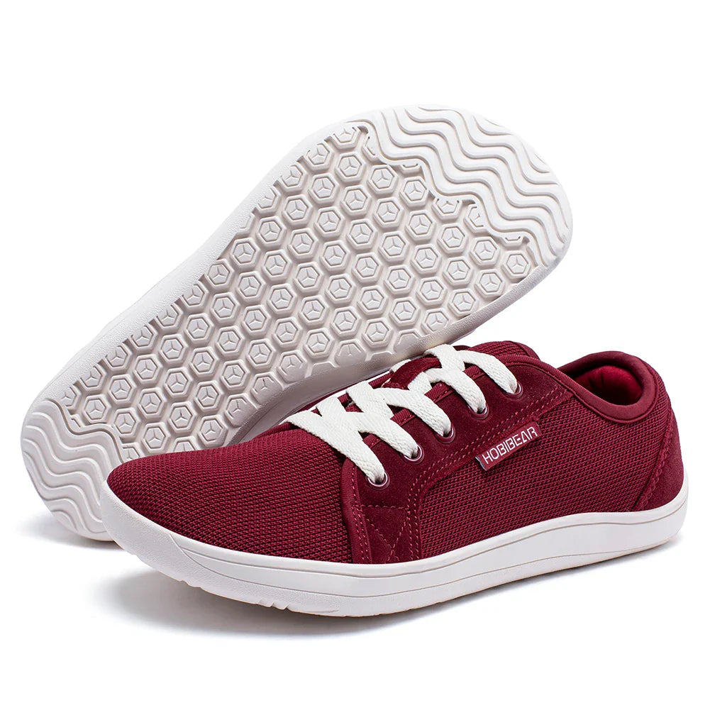 Wide Barefoot Shoes for Unisex Outdoor Running Zero Drop Casual Sneaker Minimalist Shoes