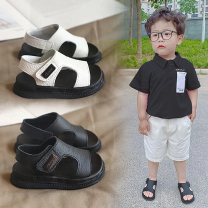 Boys' Sandals 2025Summer New Soft Soled Kid Shoe 1-16y Light Sandals for Girls Casual Beach Shoes Anti Slip Boys Shoe Sandalias