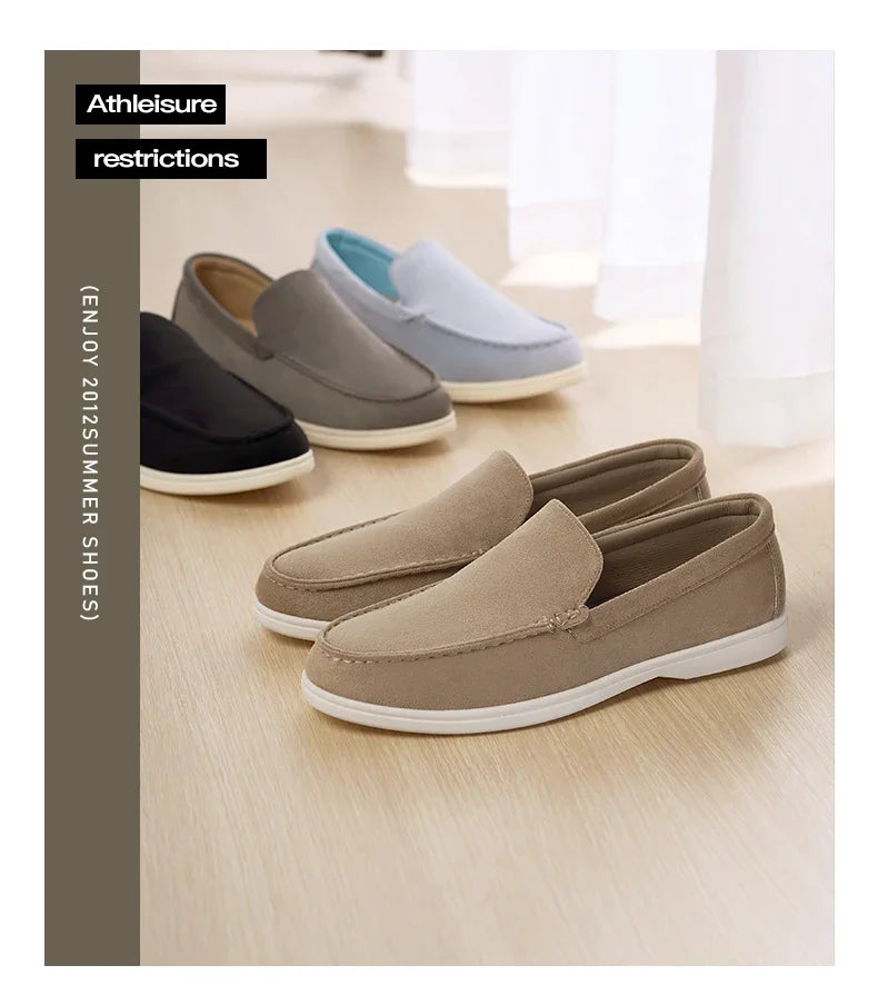 Mens Loafers Summer Dress Shoes Work Casual Office Business Sneakers Outdoor Walking Sport Luxury Designer Platform Tennis