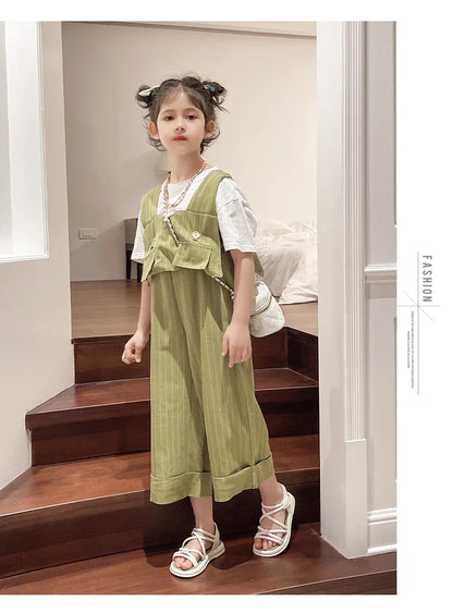 Girls Sandals Kids Sandals for Girls 2024 Summer Brand Children Beach Shoes Princess Sweet Gladiator Sandals Open Toes Anti-skid