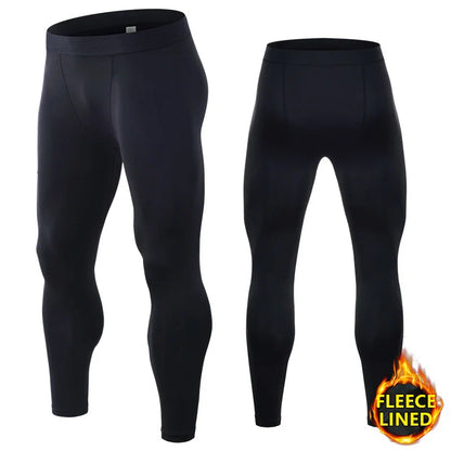 Men's compression sports pants fast drying fitness sports pants running tight pants training tight pants black red gray line