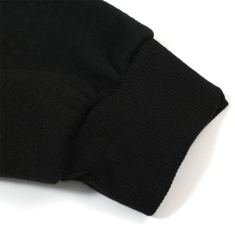 Men's Long Sleeve Zip Up Hoodie Casual Athletic Sweatshirt Hooded Jacket with Pockets Spring Fall Warm Fleece Lined Coat Outwear