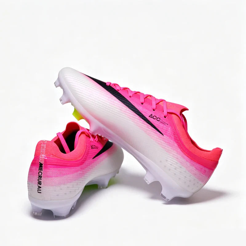 New Mens Football Boots Youth FG/TF Training Studded Fast Soccer Cleats Boys Non Slip Football Shoes Chuteira Campo 35-45