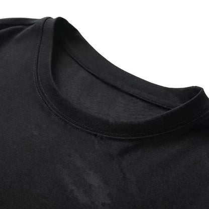 T-shirt Men's Pure Cotton Casual  Round Neck T-shirt Short Sleeve Clothing Summer Sports Casual Short Sleeve Top