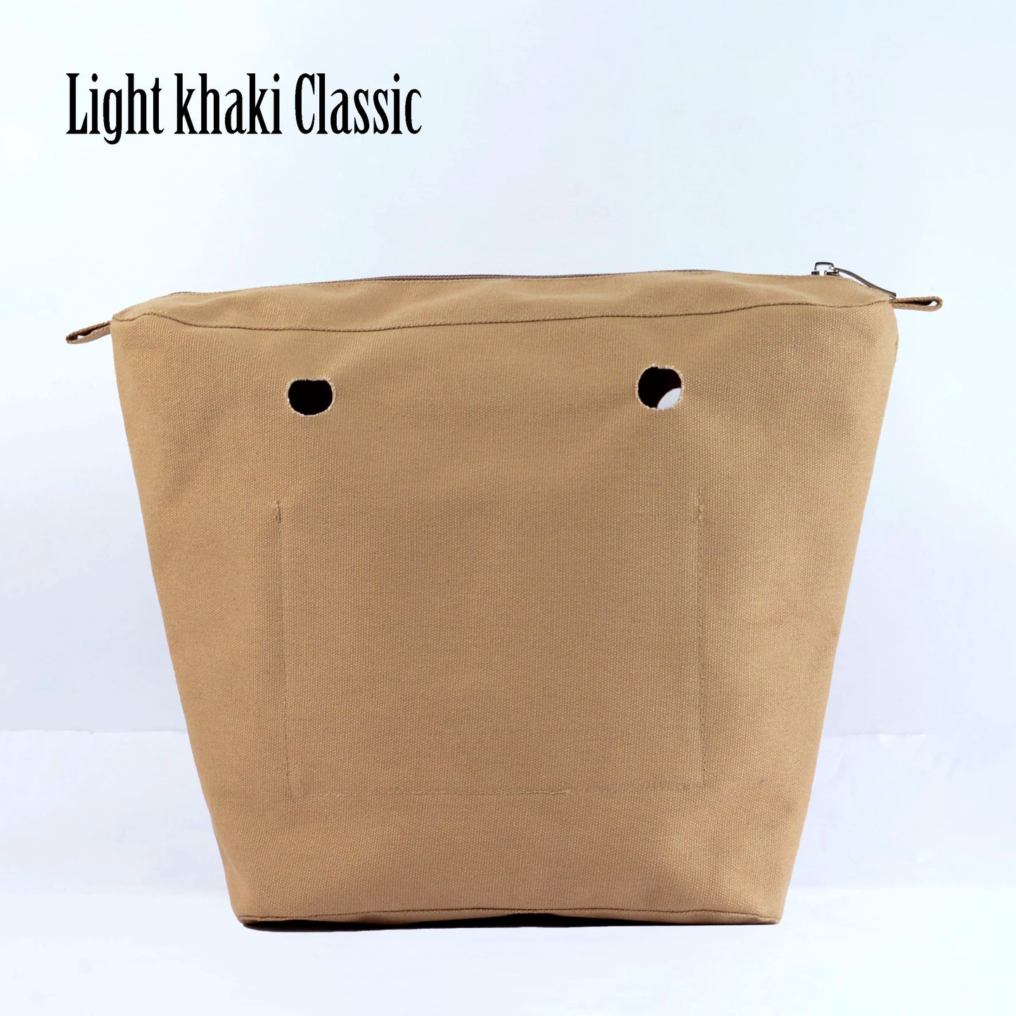 New Waterproof Inner Bag Organizer Insert Zipper Pocket for Classic Mini Obag Canvas Material for O Bag
