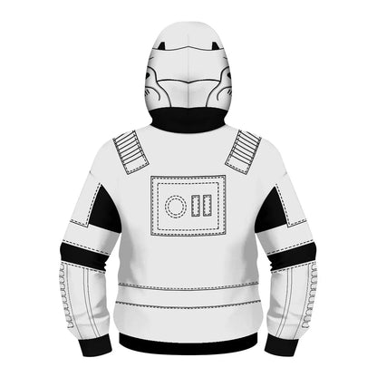 New AnimeSpider Man Iron Man Hoodie Kids Superhero Cosplay Jacket Boys Girls Zipper Star Wars Sweatshirt for Halloween Party