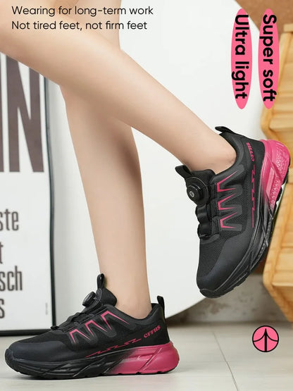 Fashion Security Boots Lightweight With Steel Toe Safety Shoes New Breathable Women Work Sneakers  Puncture-proof Women Boots
