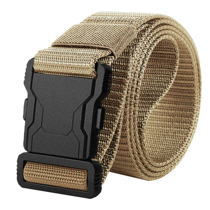 Tactical Waist Belt - Durable Automatic Buckle, Perfect for Outdoor Adventures, Unisex Accessories for Men and Women