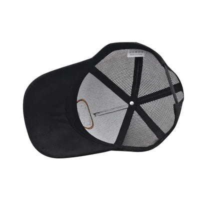 Mesh Baseball Cap Women Men Snapback Hat Casual Breathable Letter Icon