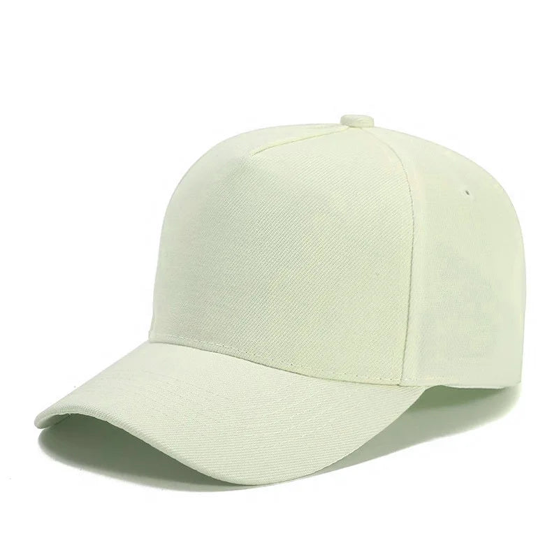 Custom Brand Diy Logo Baseball Cap For Men And Women Plain Blank Embroidery Print 5 Panel Sport Hat Basic Gorras