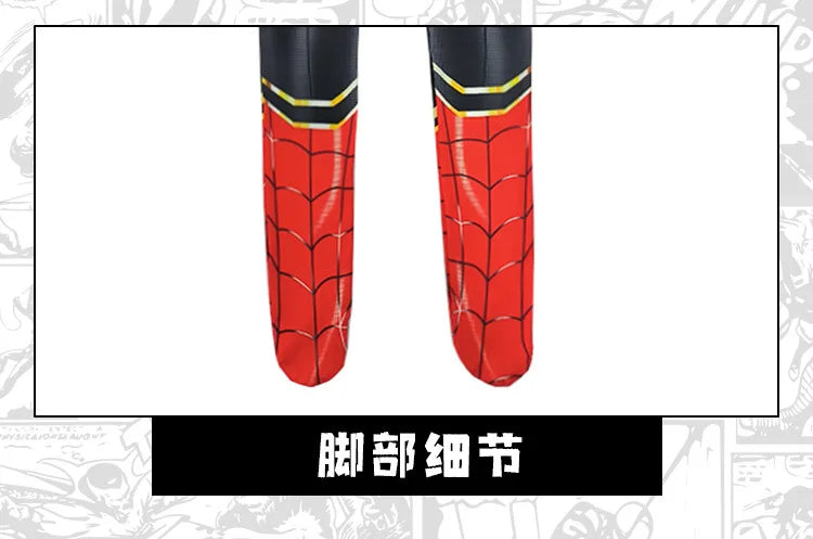 2025 New Spiderman Cosplay Fantasy Costumes Jumpsuit for Boys Girls Miles Morales Superhero Halloween Carnival Zentai Bodysuit