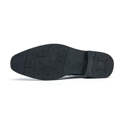 Brock British Korean version high-end suit shoes wedding small leather shoes men's business formal wear trendy men's shoes