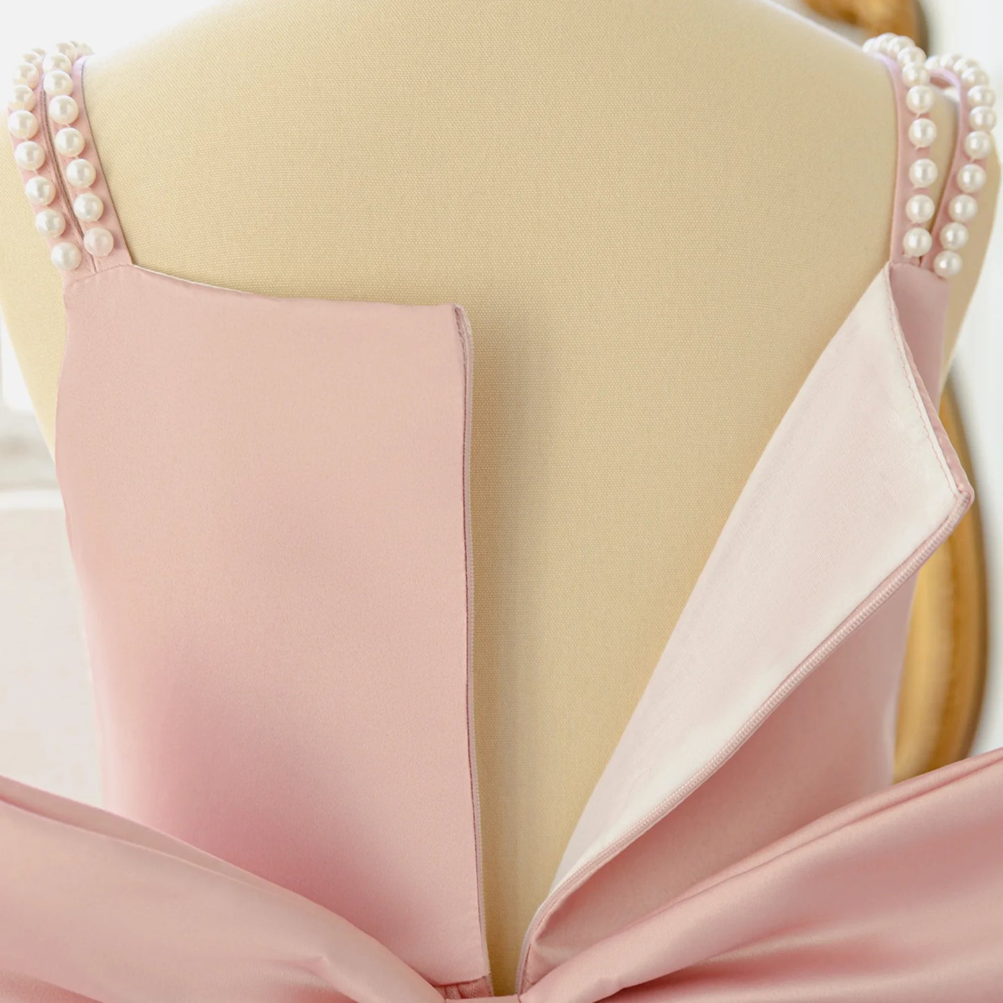 Elegant Sequins Bridemaids Girl Dress Summer Big Bow Tulle Wedding Princess Party Prom Dresses Girls Birthday Evening Ball Gown