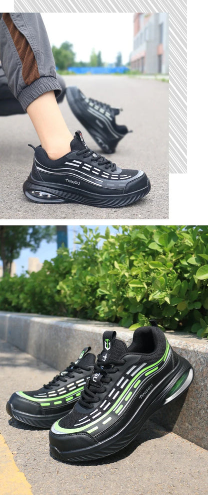 New insulated 10KV anti-smash and anti-puncture labor protection shoes Lightweight and breathable safety protection work shoes