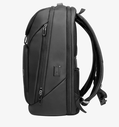 Business Backpack for Men Waterproof Travel 17.3" Laptop Backpack  High Capacity Multifunctional Pack USB Charging