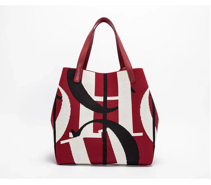 Multi-coloured Colour Retro Style Women's Large Capacity Handbags Multi-coloured Available Classic Multi-purpose Women's Handbag