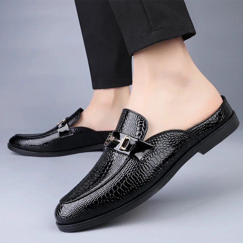 Men's shoes four seasonal new fashion outdoor leather shoes comfortable soft soles non slip lightweight plus size casual shoes