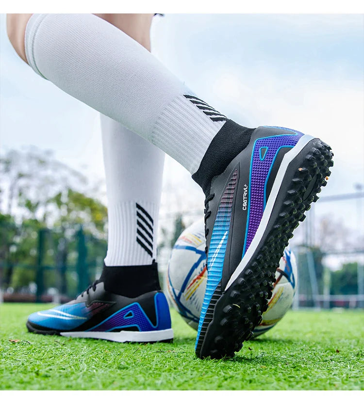 New Men Football Boots Professional Ultralight Match Grass Futsal Soccer Shoes Cleats Women Unisex High-quality TF/FG Sneakers