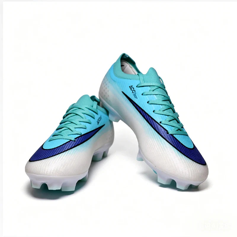 New Mens Football Boots Youth FG/TF Training Studded Fast Soccer Cleats Boys Non Slip Football Shoes Chuteira Campo 35-45