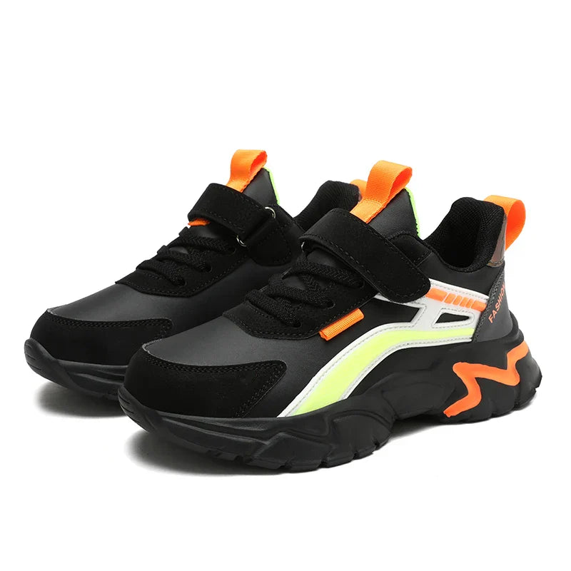 Kids Casual Boys Shoes Soft Sole Kids Shoes Non-slip Sneakers Shoes Outdoor Student's Children Pink Girls Sport Walking Footwear