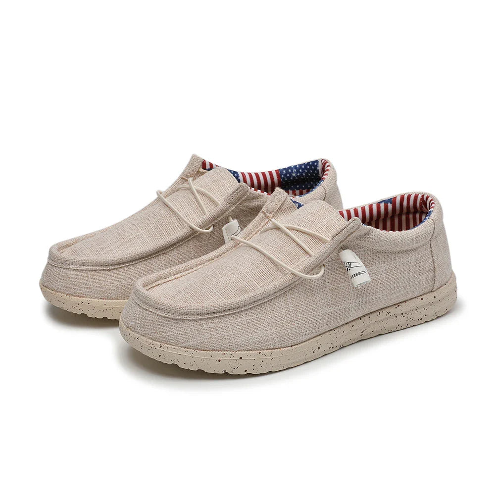 Plus Size Men's Solid Color Breathable Slip On Classic Loafer Shoes Comfy Casual Durable Lightweight Walking Shoes