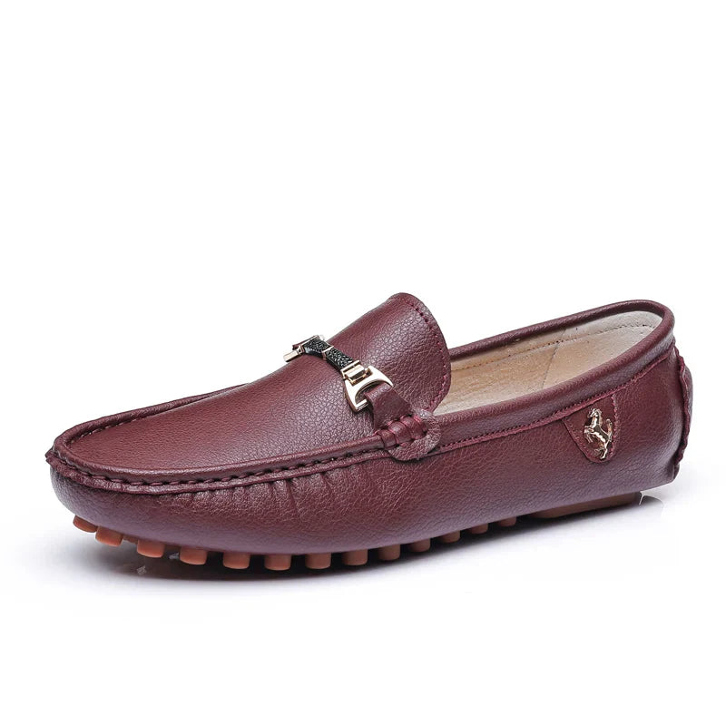 Men Loafers Shoes Formal Dress Shoes Business Casual Shoes for Men Wedding Party Office Shoes Soft PU Leather Loafers Men