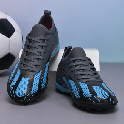 New Men Soccer Shoes Futsal Indoor Football Boots Sport Match Training Kids TF Cleats Grass Ankle Hot-selling High-quality Light