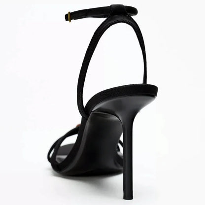 Sexy Brand Thin High Heels Women Summer New Fashion Designer Sandals Ladies Pumps Ankle Strap Elegant Banquet Party Shoes Female
