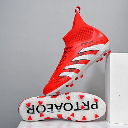 New Men Match Professional Football Boots Non-Slip TF/FG Soccer Shoes Boys Sneakers Comfortable Ankle Sports Shoes Unisex
