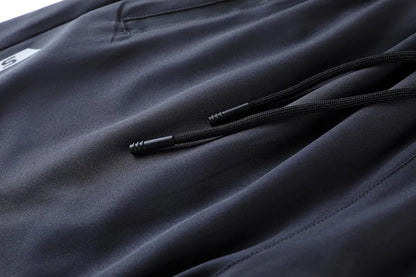 Men 2 In 1 Running Pants Double Layer Pant Tight Training Basketball Legging Fitness Sweatpant With Pockets Running Trousers