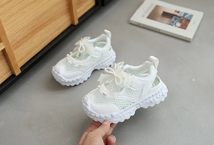 Children's Fashion Sneakers Summer Breathable Sports Sandals Versatile Casual Shoes Kids Soft Soled Beach Shoes Basketball Shoes