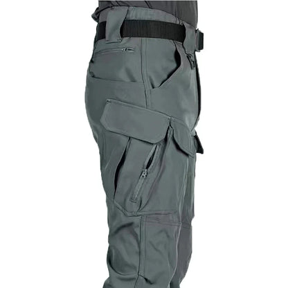 Men Elastic Military Spring Autumn Tactical Pants Camping Hiking Trekking Climbing Sharkskin Cargo Trousers Quick Dry Sports