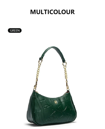 Simple Shoulder Crossbody Bag Women's Handbag Fashion Partition Durable Luxury Brand Fashion Large Capacity Bent Moon Bag