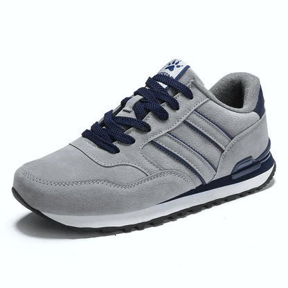 Tênis Masculino de Couro de Alta Qualidade Calçados Casuais Outono 2024 Novo Tênis Masculino Respirável Calçados Masculinos Tênis Masculino Plano Zapatillas Hombre