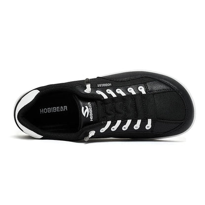 Wide-Toe-Box Barefoot Shoes Womens Mens Zero Drop Slip On Sneakers Minimalist Walking Shoes