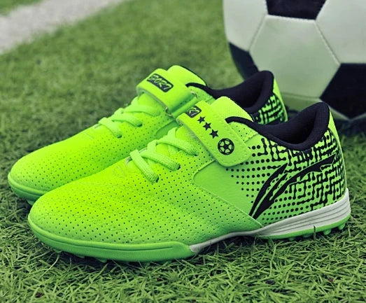 Hot Sale Children Soccer Shoes Cheap Football Cleats Training Football Boots Kids Boy Futsal Turf Sneakers zapatos de fútbol