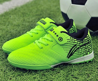 Hot Sale Children Soccer Shoes Cheap Football Cleats Training Football Boots Kids Boy Futsal Turf Sneakers zapatos de fútbol