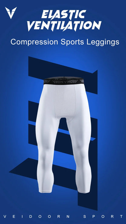 Mens Compression Pants Tights Cool Dry Leggings Sports Baselayer Running Tights Athletic Workout Active Shorts