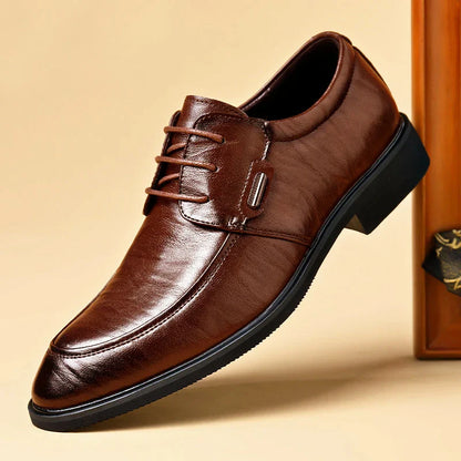 Men's Lace-Up Oxford Shoes outdoor Leather Business dress Formal shoes office Footwear big size 48 49 50