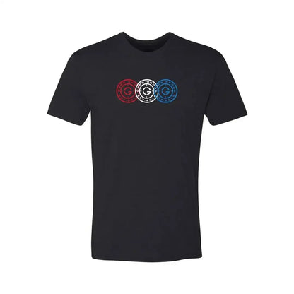 Summer Men's Letter Printed Round Neck Short Sleeved Pure Cotton Sweat Absorbing Gym Fitness Loose T-shirt Plus Size Top
