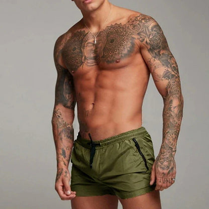 Men's Swimming Trunks Fashion Summer Swimwear Men Summer Beach Shorts Swimming Shorts Boxer Trunks Men Swimsuit