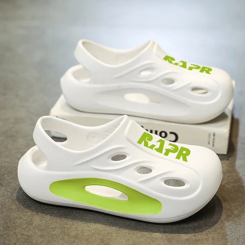 Summer New Children's Shoes Beach Anti-slip Breathable Boy Sandals Fashion Soft Home Children's Sports Shoes 6-12 Years