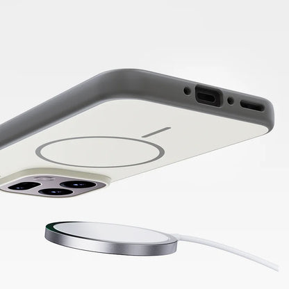 For OPPO Find X9 X9 Pro Case Magnetic Double Color Matte PC +TPU Skin Feel Back Cover with Metal Button for Find X 9