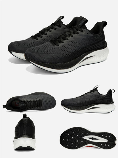 Men Jogging Sports Shoes Carbon Plate Professional Cushioning Sneakers Male Outdoor Breathable Non Slip Running Shoes