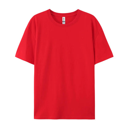 100% Cotton Solid T-shirts Women Sporty Short Sleeve Tees Fashion Casual White Black Clothing Loose O-Neck Female Summer Tops