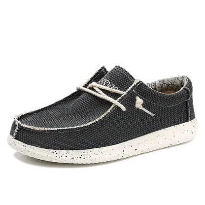 Summer Men's Canvas Shoes Denim Sneakers Men's Canvas Shoes Breathable Moccasins Vulcanized Shoes Men's Sneakers Shoes Plus Size