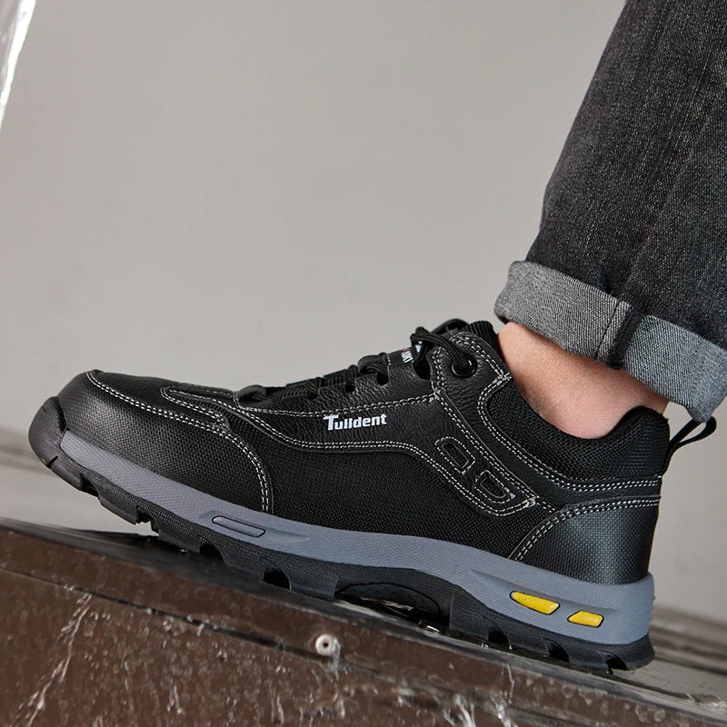 Safety shoes, anti smashing and anti stabbing work shoes, men's protective shoes, lightweight and comfortable protective boots