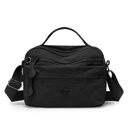 Temu's Best-selling Women's Casual Shoulder Bag, Large-capacity Casual Multi-layer Crossbody Bag, Nylon Commuter Women's Handbag